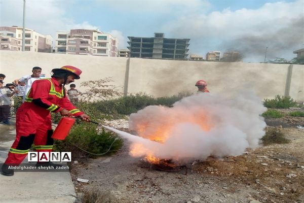 بیست و چهارمین مانور سراسری زلزله و ایمنی مدارس در چابهار