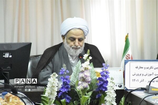 آیین معارفه مدیر آموزش و پرورش بهنمیر