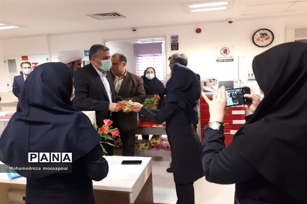 تقدیر از پرستاران ملارد توسط فرماندار و امام جمعه این شهرستان
