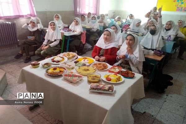 جشنواره غذای سالم درآموزشگاه الله‌اکبر اسلامشهر