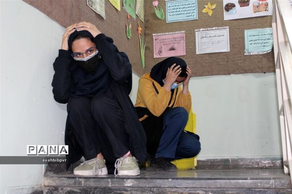 بیست و چهارمین مانور سراسری زلزله و ایمنی در مدارس قزوین