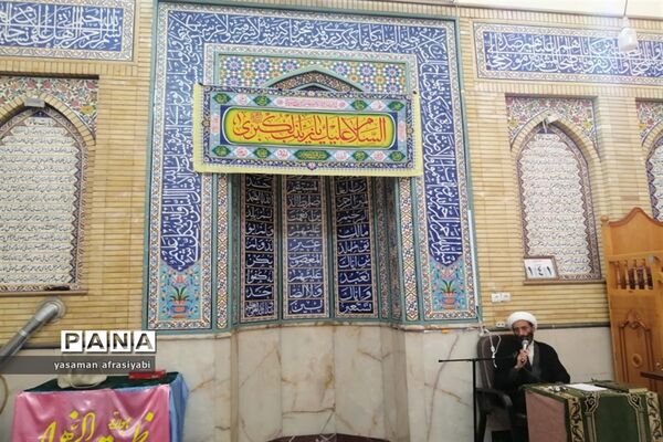 اجرای طرح پیوند مسجد و مدرسه ویژه کلاس ششمی‌های دبستان معارف ناحیه 3 شیراز