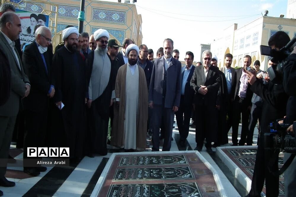 آیین بزرگداشت هشتاد و پنجمین سالروز شهید آیت الله مدرس(ره) در کاشمر