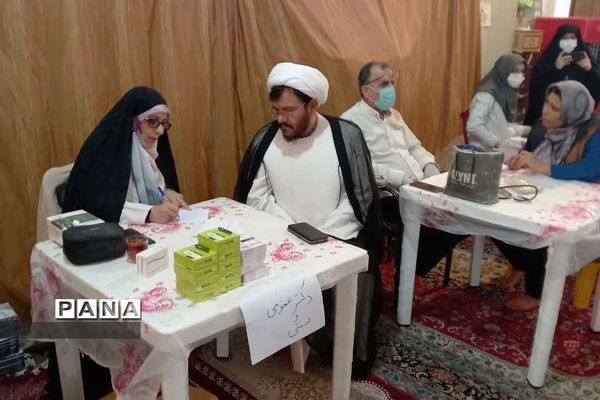 اردوی جهادی هاجران ناحیه امیرالمومنین سپاه محمد رسوال‌الله تهران در مسجد امام‌علی(ع) روستای مهرآباد رودهن