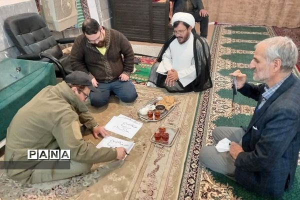 اردوی جهادی هاجران ناحیه امیرالمومنین سپاه محمد رسوال‌الله تهران در مسجد امام‌علی(ع) روستای مهرآباد رودهن