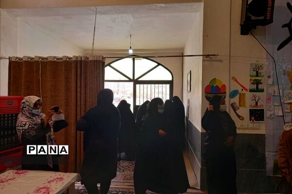 اردوی جهادی هاجران ناحیه امیرالمومنین سپاه محمد رسوال‌الله تهران در مسجد امام‌علی(ع) روستای مهرآباد رودهن