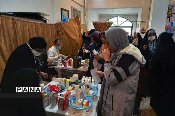 اردوی جهادی هاجران ناحیه امیرالمومنین سپاه محمد رسوال‌الله تهران در مسجد امام‌علی(ع) روستای مهرآباد رودهن