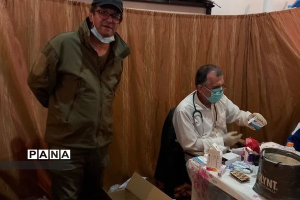 اردوی جهادی هاجران ناحیه امیرالمومنین سپاه محمد رسوال‌الله تهران در مسجد امام‌علی(ع) روستای مهرآباد رودهن