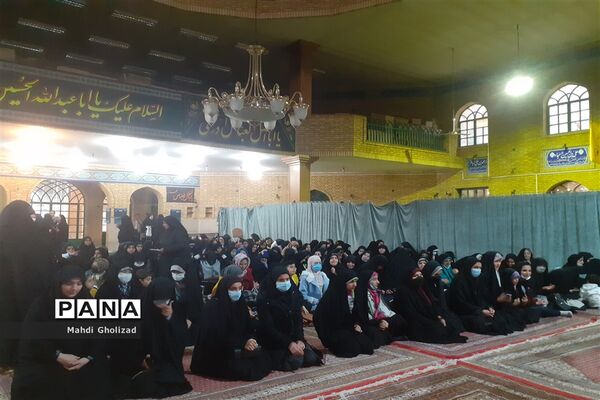 برگزاری مراسم پرفیض دعای ندبه با میزبانی آموزش و پرورش منطقه 16