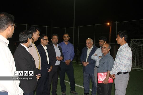 مسابقات مینی فوتبال جام پرچم روستاهای بخش چغادک شهرستان بوشهر