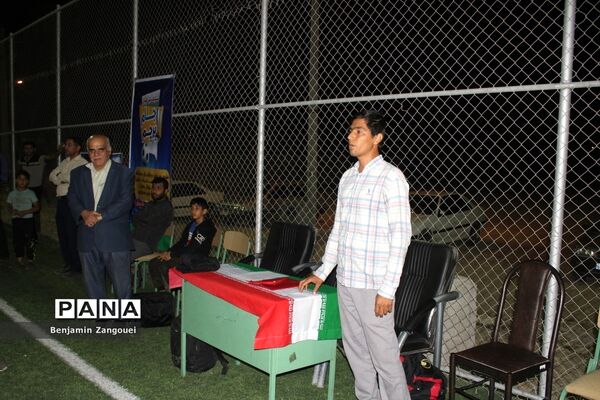 مسابقات مینی فوتبال جام پرچم روستاهای بخش چغادک شهرستان بوشهر