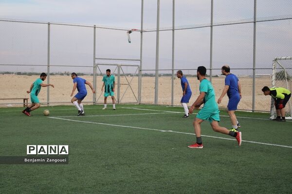 مسابقات مینی فوتبال جام پرچم روستاهای بخش چغادک شهرستان بوشهر