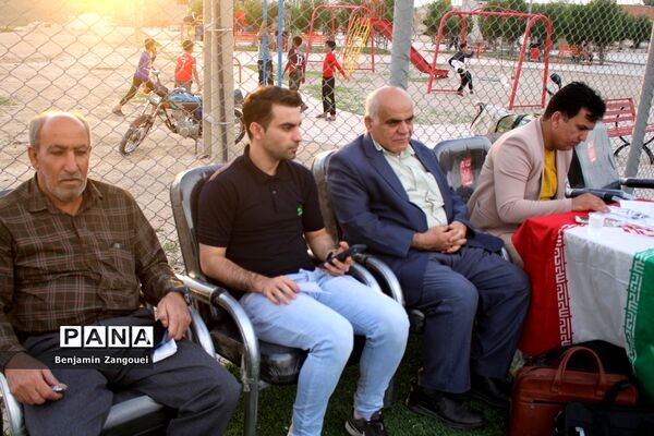 مسابقات مینی فوتبال جام پرچم روستاهای بخش چغادک شهرستان بوشهر