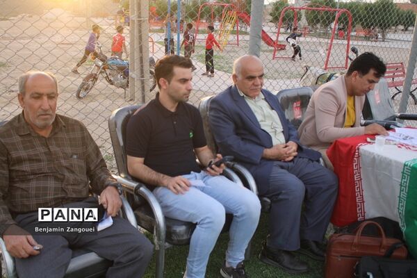 مسابقات مینی فوتبال جام پرچم روستاهای بخش چغادک شهرستان بوشهر