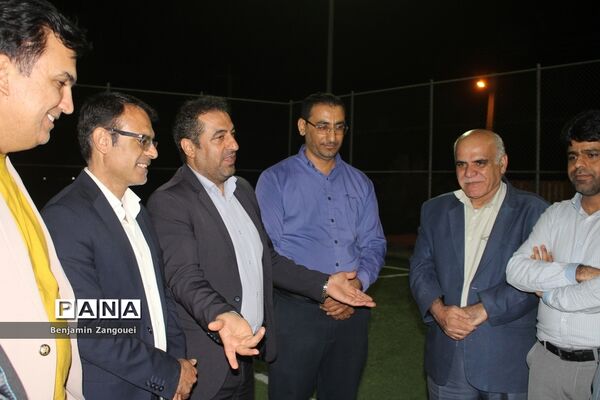 مسابقات مینی فوتبال جام پرچم روستاهای بخش چغادک شهرستان بوشهر