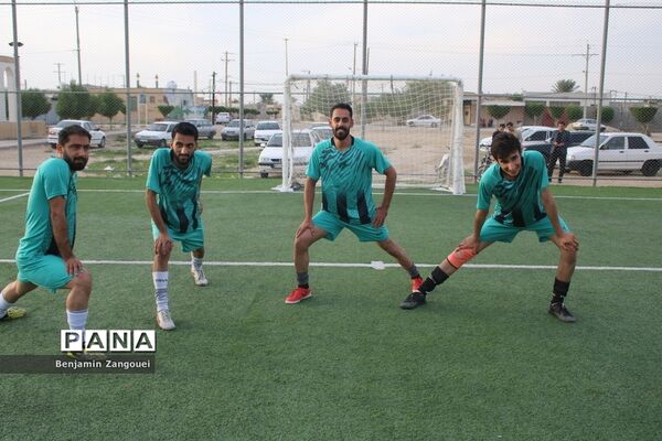 مسابقات مینی فوتبال جام پرچم روستاهای بخش چغادک شهرستان بوشهر