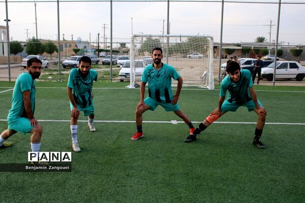 مسابقات مینی فوتبال جام پرچم روستاهای بخش چغادک شهرستان بوشهر