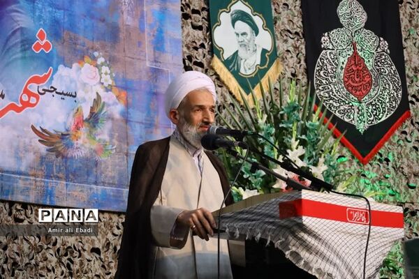 مراسم وداع با شهید مدافع امنیت سید احمد صالحی در ساری
