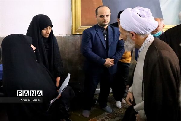 مراسم وداع با شهید مدافع امنیت سید احمد صالحی در ساری
