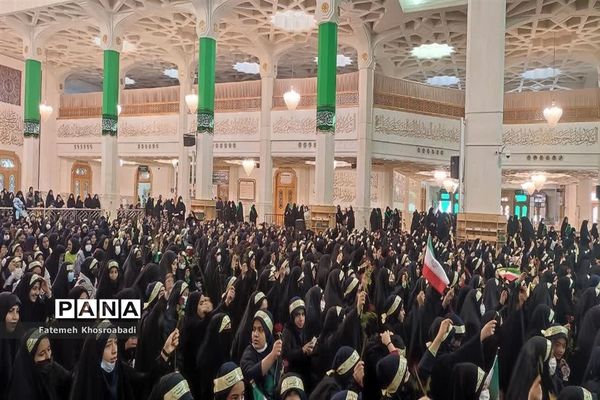 همایش دختران زینبی در حرم حضرت معصومه(س)-2