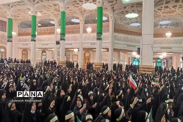 همایش دختران زینبی در حرم حضرت معصومه(س)-2