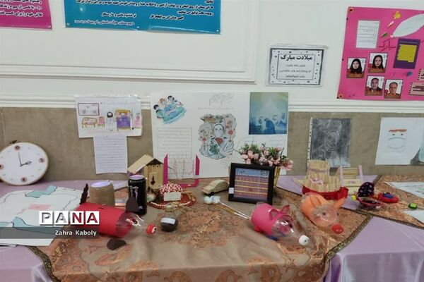 نمایشگاه هنرهای دستی با استفاده از مواد بازیافتی