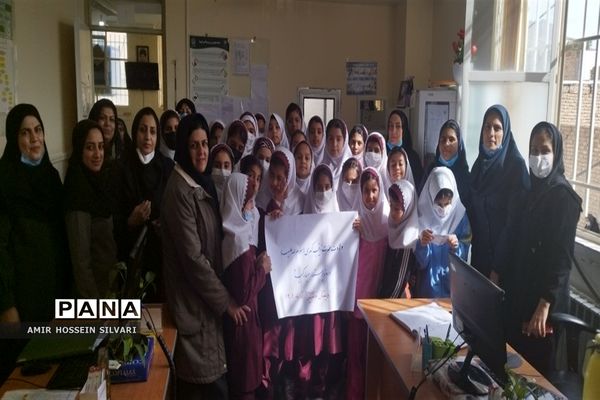 حضور فرهنگیان جهرم در مراکز درمانی و تقدیر از تلاش پرستاران