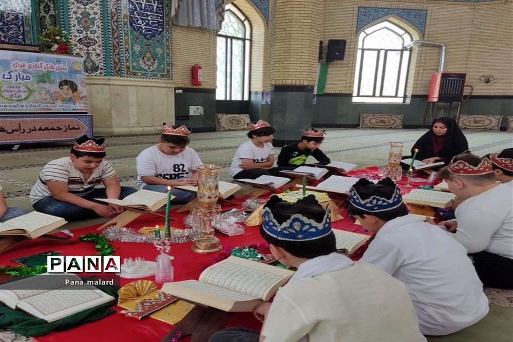 اجرای طرح روان‌خوانی قرآن و محراب در دبستان نیکان ملارد