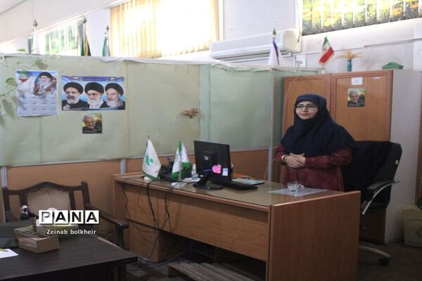 بازدیدمعاون پژوهش  اداره کل آموزش و پرورش استان بوشهر از سازمان دانش‌آموزی