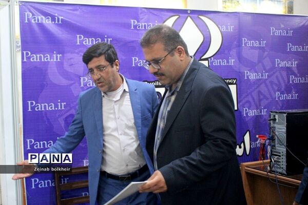 بازدیدمعاون پژوهش  اداره کل آموزش و پرورش استان بوشهر از سازمان دانش‌آموزی