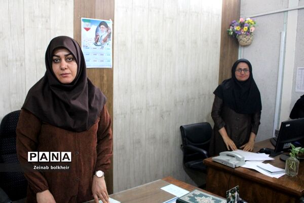 بازدیدمعاون پژوهش  اداره کل آموزش و پرورش استان بوشهر از سازمان دانش‌آموزی