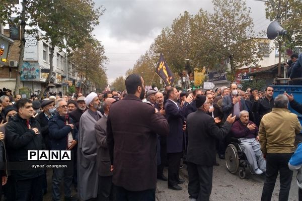 تشییع پیکر شهید امنیت در قائمشهر