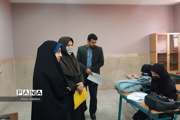 برگزاری امتحانات شبه‌نهایی پایه دوازدهم در آموزش و پرورش رودهن