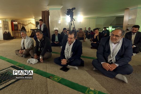 حضور رئیس مرکز بسیج فرهنگیان وزارت آموزش و پرورش در سازمان دانش‌آموزی