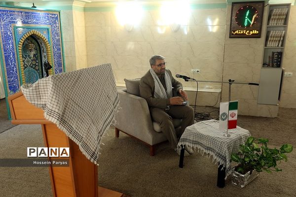 حضور رئیس مرکز بسیج فرهنگیان وزارت آموزش و پرورش در سازمان دانش‌آموزی