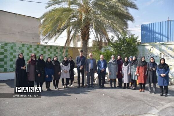 دیدار مدیر آموزش و پرورش جهرم با معلمان و دانش‌آموزان مدارس با نیازهای ویژه