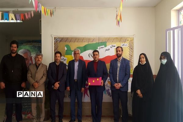 حضور قهرمان المپیک در مدرسه نیکان  کهریزک