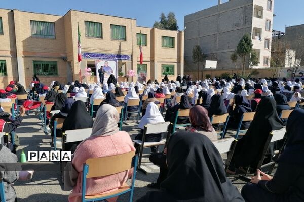 حضور قهرمان المپیک در مدرسه نیکان  کهریزک