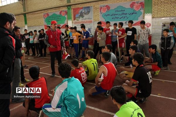 مسابقات دوومیدانی مدارس متوسطه ناحیه یک زنجان