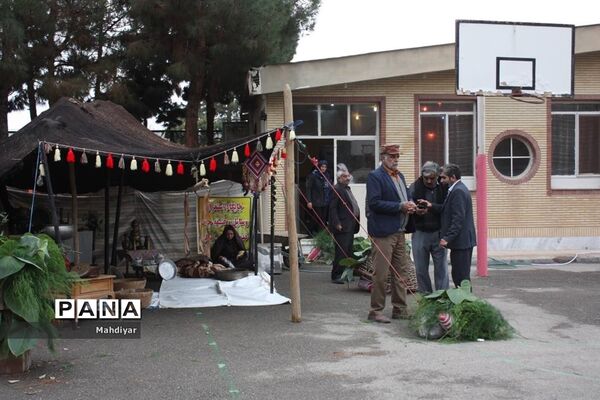 همایش رونمایی از پیوست فرهنگی با فعالیت‌های مشترک بین بسیج عشایر و امور عشایری، در روستای خاوه بخش جوادآباد