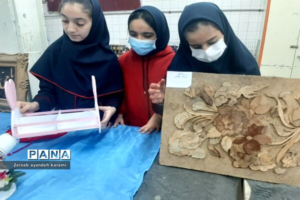 برگزاری نمایشگاه دستاوردهای دانش‌‌‌آموزان در آموزشگاه مهربانان و ثمین ملارد