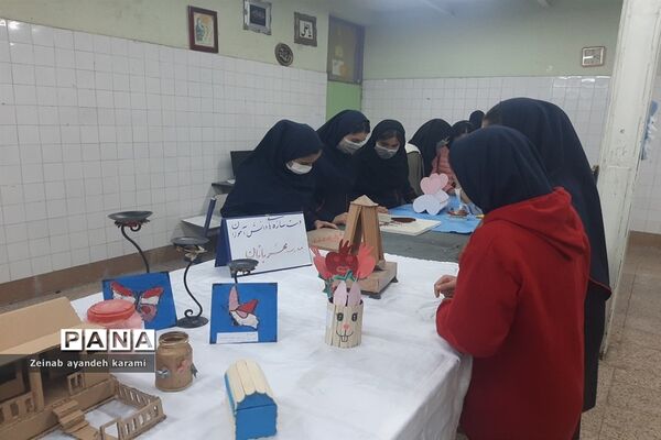 برگزاری نمایشگاه دستاوردهای دانش‌‌‌آموزان در آموزشگاه مهربانان و ثمین ملارد