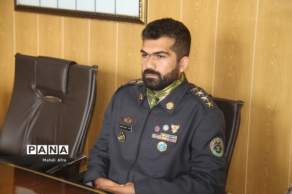 دیدار فرمانده پدافندهوایی با سرپرست آموزش و پرورش بهبهان