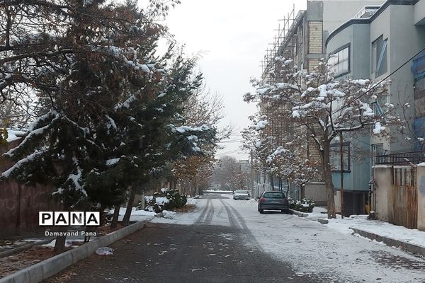 طبیعت برفی دماوند