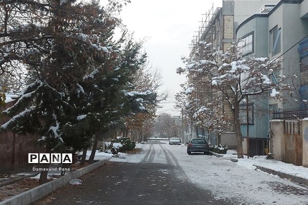 طبیعت برفی دماوند