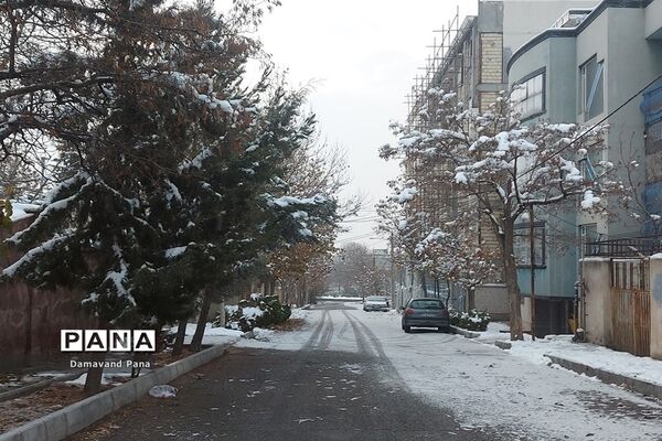 طبیعت برفی دماوند