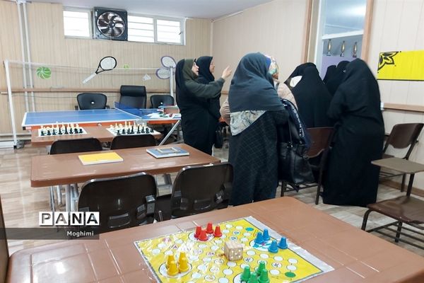 افتتاحیه اتاق ورزش دبیرستان هفت‌تیر منطقه ۱۳
