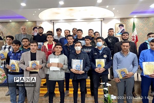 مراسم تجلیل از برگزیدگان مسابقات قرآن، عترت و نماز و مسابقات فرهنگی هنری، کاشمر