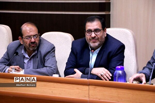 جلسه هماهنگی تشییع و خاکسپاری شهید گمنام در دانشگاه فرهنگیان قم
