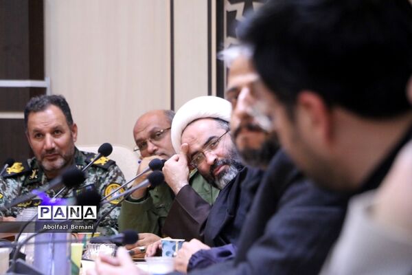 جلسه هماهنگی تشییع و خاکسپاری شهید گمنام در دانشگاه فرهنگیان قم